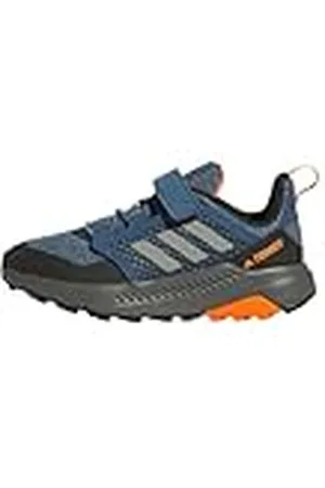 adidas Terrex Trailmaker Hiking Shoes, Zapatos de Senderismo, Wonder Steel/Grey/Impact Orange, 28 EU