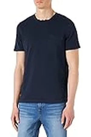 Camel Active 409745/7T22 Camiseta, Azul Noche (Night Blue), M para Hombre