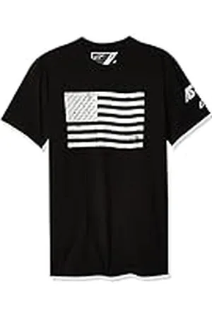 Alpinestars Flag tee Black T-Shirt Hombre (Paquete de 1)
