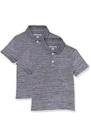 Amazon Polos Deportivos de Alto Rendimiento Niño, Pack de 2, , 10 años