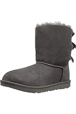 UGG Bailey Bow Ii, Botas Clásicas Unisex niños, Gris (Dark Grey) 22 EU