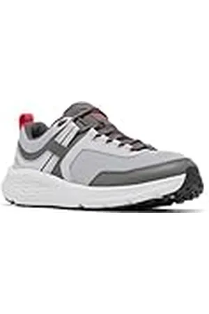 Columbia Konos Low, Zapatos para Senderismo Hombre, Steam Mountain Rojo, 42.5 EU