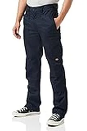 Dickies Hombre, Pantalón Action Flex, NAVY AZUL, 42W/32L