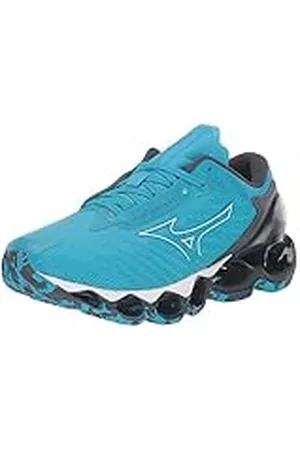 Mizuno Wave Prophecy 12, Zapatillas para Correr Hombre, Azul Azabache, Azul Degradado, 41 EU