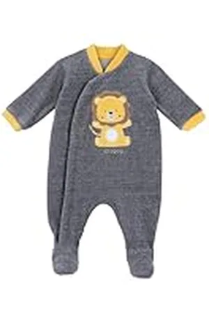 chicco Mono de Chenilla, Con Abertura En La Parte Delantera, Bebé-Niños, , 3 meses, Diseñado en Italia