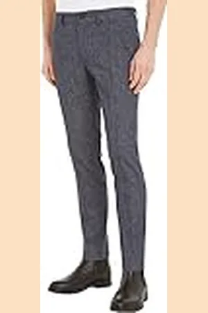 Tommy Hilfiger Men Trousers Bleecker Chino, Blue (Desert Sky), 33W / 34L