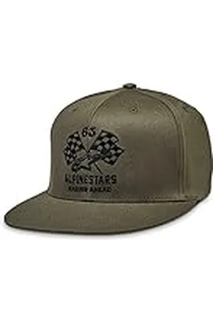 Alpinestars Double Check Flatbill Hat, Gorra De Beisbol, , LXL, Hombre