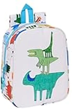 Safta ALGO DE JAIME - Mochila Guardería, Adaptable a Carro, Fácil Limpieza, Ideal para Niños de Diferentes Edades, Cómoda y Versátil, Calidad y Resistencia, 22x10x27 cm, Color