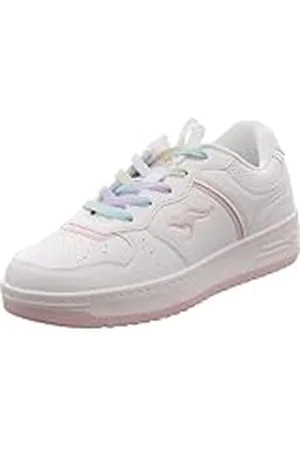 KangaROOS K-Top Luci, Zapatillas Mujer, Blanco (White Frost Pink), 37 EU