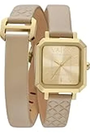 Armani Exchange Reloj Analógico para Mujeres de Cuarzo con Correa en Cuero AX5728