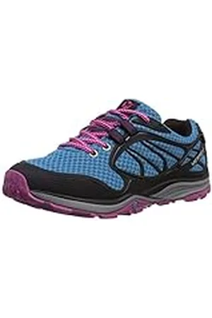 Merrell Verterra Sport GTX - Zapatillas De Senderismo para Mujer, Color Mehrfarbig (Blue Moon/Rose), Talla 36