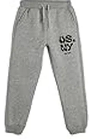 Koton Jogger Sweatpants City Printed Drawstring Pockets Soft Interior, Pantalones de chándal niños,