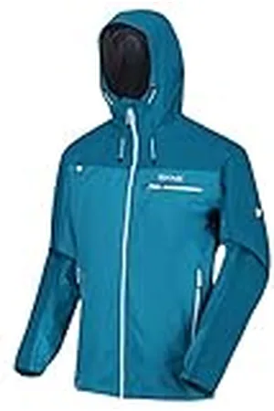 Regatta Highton Stretch - Chaqueta Impermeable Y Transpirable, con Capucha, Paneles Elásticos Y Costuras Selladas Jackets Waterproof Shell, Hombre, , XXL