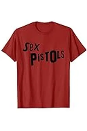 Sex Pistols Logotipo oficial de color negro Camiseta
