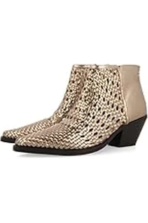 Gioseppo Botines Cowboy Trenzado TACÓN Piel Crawford