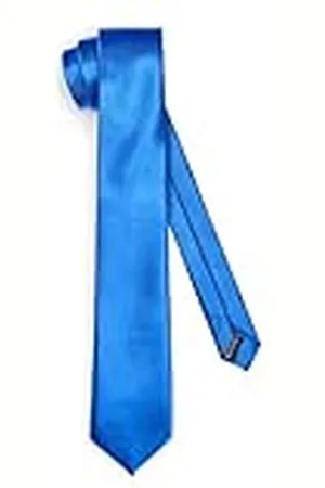 Ladeheid Corbata clásica para hombre, brillante, perfecta para la oficina y celebraciones, colores variados - Ideal para reuniones de negocios, bodas TMS-7 (150cm x 7cm, )