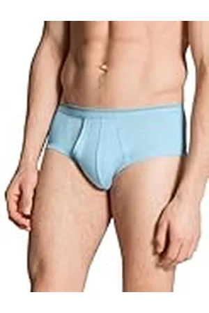 Calida Twisted Cotton Half Slip, , Large Men