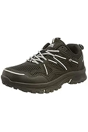 British Knights Thorn, Zapatos para Senderismo Mujer, Negro, Plateado y Negro, 41 EU