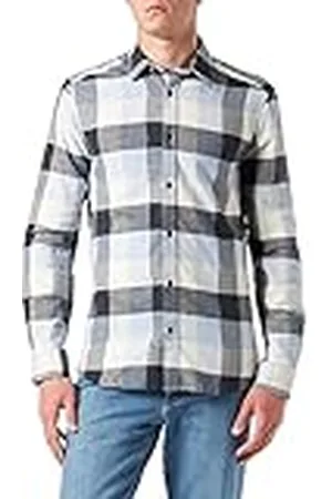 Only & Sons Onsgudmund LS 3t Check Shirt Noos Camisa, , XL Hombres