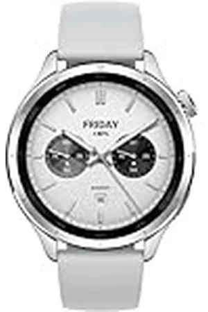 Xiaomi Watch S4, Versión Bluetooth, Modo Deportivo Profesional avanzado, Bisel de Cambio rápido 2.0, Pantalla AMOLED 1.43 Pulgadas Circular, Monitor Frecuencia Cardíaca y Sueño, Plata