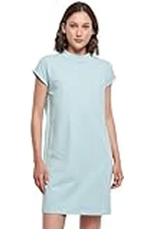 Build Your Brand Vestido para Mujer con Hombros extendidos, , L