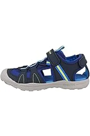 Geox J VANIETT BOY, Sandalia para Niños, NAVY/LT BLUE, 25 EU