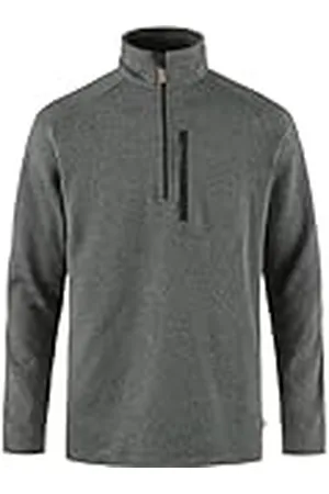 Fjällräven Fjallraven 87154-030 Övik Fleece Half Zip M Sweatshirt Hombre Dark Grey Tamaño XXL