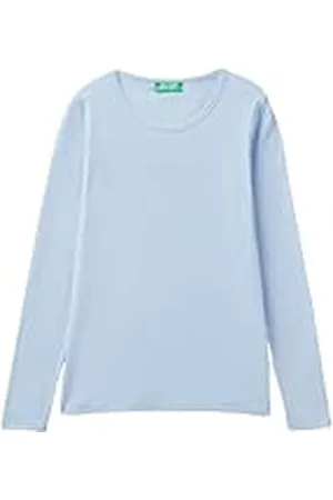 Benetton Camiseta M/L 3ga2e16g0 Blusa, , XS para Mujer