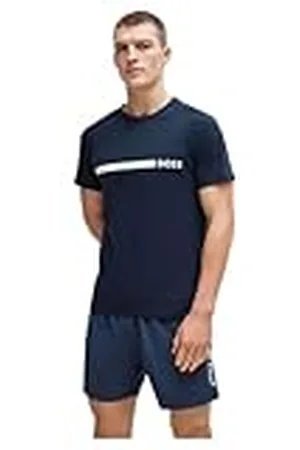 HUGO BOSS T-Shirt RN Slim Fit Playa_Camiseta, , XXL para Hombre