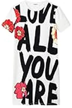 Desigual Woman Knit Dress Short Sleeve Vestido, , S para Mujer