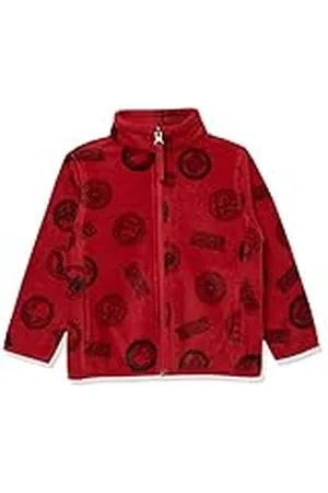 Amazon Disney | Marvel | Star Wars Chaqueta de Forro Polar con Cremallera Completa y Cuello Perkins Niño, , 9 años