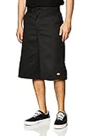 Dickies Multi 13"Mlti Pkt W/Srt, Pantalones Cortos de Trabajo Para Hombre, (Black), 42 Waist x Regular