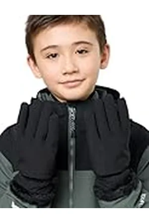 Jack Wolfskin HIGHLOFT Glove K Guante, Black, 116 para Niños