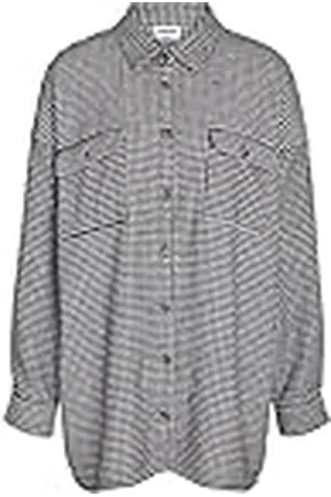 Noisy May Nmflanny L/S Long Shacket Bg Noos Blusa de Manga Larga, , S para Mujer