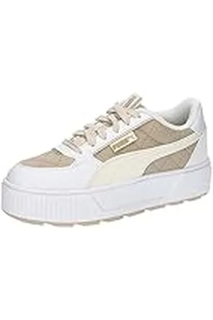 PUMA Karmen Rebelle Van Life, Zapatillas Mujer, Granola Alpine Snow White, 41 EU