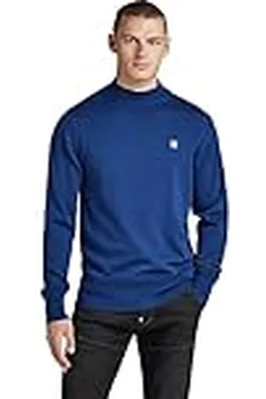 G-Star Para Hombre Jersey Premium Core Mock Knitted, , M
