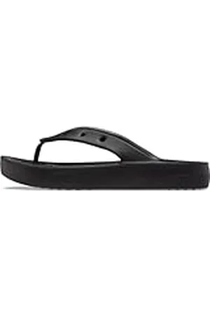 Crocs Classic Platform Flip W, Chanclas Mujer, (Black), 36/37 EU