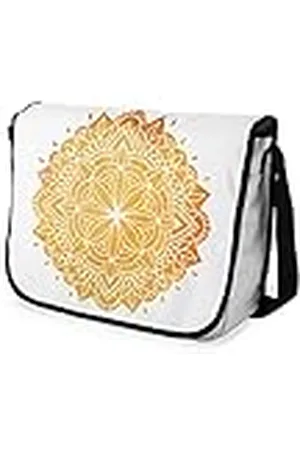 Bonamaison Bolsa de Mensajero con Estampado Digital con Correa Negra para Estudiantes, Bolsa de Cuerpo Cruzado, Bolsa de mensajería, Bolsa de Hombro para niños, niñas, niños, tamaño: 29 x 36 cm