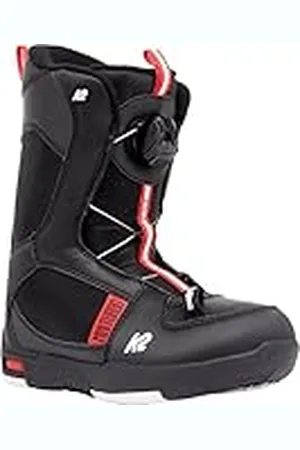 k2 Snowboarding Jungen Snowboard-Boots Mini Turbo — Black — 11f2033 Botas, Niños, , EU: 34 (Mondo: 215 / cm: 21.5 / UK: 2 / US: 3)
