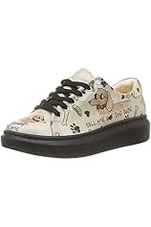 Dogo Myra, Zapatillas de Mujer, Call me Hotdog, Zapatos Veganos Estampados,36 EU