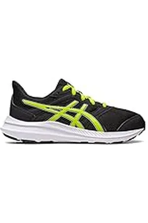 Asics JOLT 4 GS, Sneaker, Ralladura de Negro/Lima, 33.5 EU