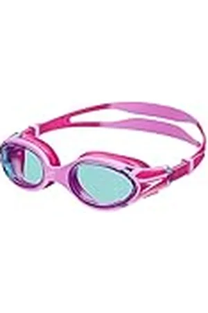Speedo Junior Biofuse 2.0 Swimming Goggles | Patented Easy Adjustment | Anti-Fog | Anti-Leak | Enhanced Fit | Improved Comfort, , One Size