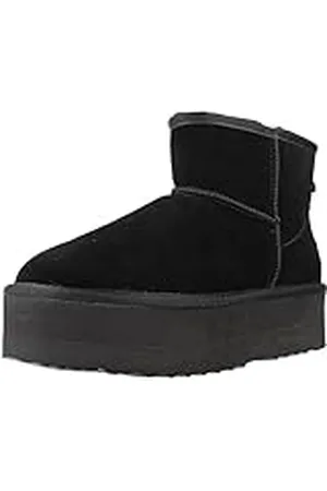 Gioseppo Botas AUSTRALIANAS Negras con Plataforma para Mujer Bancroft