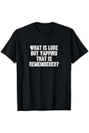 Fantasy ¿Qué es la tradición pero el ladrido que se recuerda? Camiseta