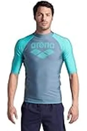 Arena Camiseta de Manga Corta con protección UV Hombre Graphic