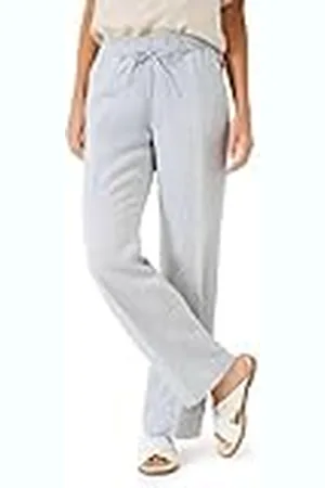 Brax Style Farina-Pantalón de Lino con Silueta Casual Vestir, , 36W x 30L para Mujer