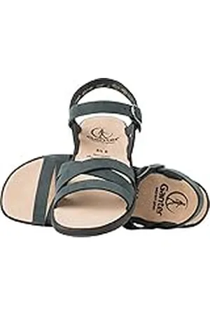 Ganter Sonnica-e, Sandalias Abiertas Mujer, Azul Océano, 35 EU Estrecho