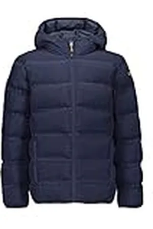 CMP Chaqueta infantil sin costuras con capucha fija, Azul negro, 116