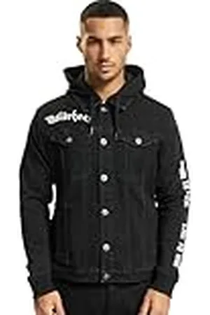 Brandit Motörhead Cradock Denim Jacket, color: black+blac, size: 4XL