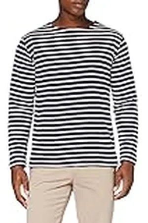 Armor.lux Marinero Houat Héritage Hombre Camiseta, Barco/Naturaleza, M